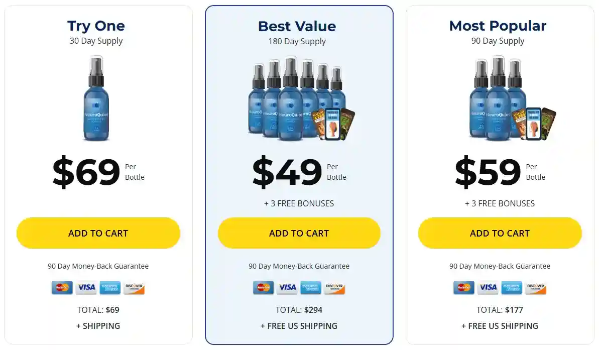 GetNeuroQuiet.com price